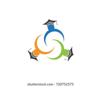 Education Logo Template vector illustration design