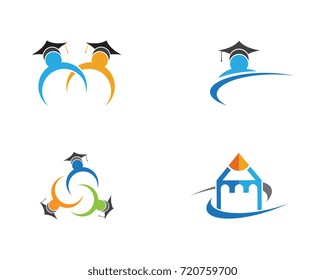 Education Logo Template vector illustration design