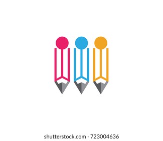 Education Logo Template vector illustration design