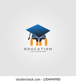 Education Logo template, vector logo for international school identity,Education logo, creative vector logo design,education icon,emblem shapes,illustration element