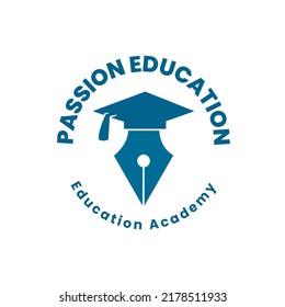 education logo templet. education academy logo vector. education logo 