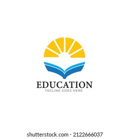 education logo. university and college school. learning logo