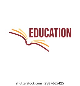 Education logo, education university and college school academy institute club logo. learning logo emblem style