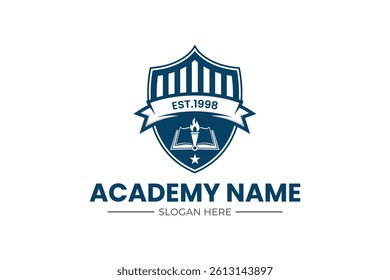 education logo. university and college school. learning logo