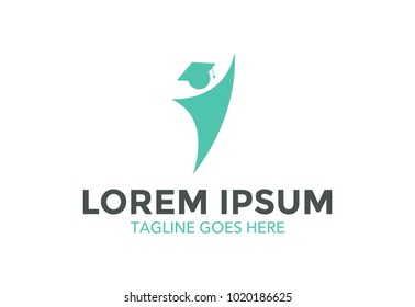 education logo. university. icon. vector illustration