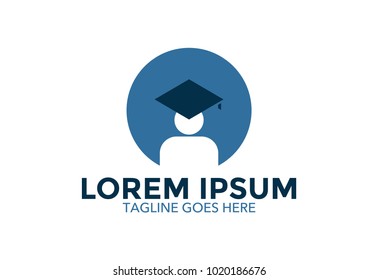 education logo. university. icon. vector illustration