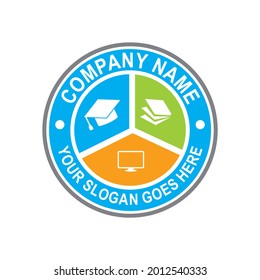 education logo , university logo vector