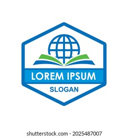 logotipo educativo, logotipo universitario, vector