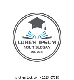 logotipo educativo, logotipo universitario, vector