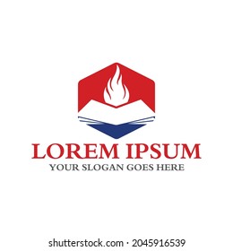 logotipo educativo, logotipo universitario, vector