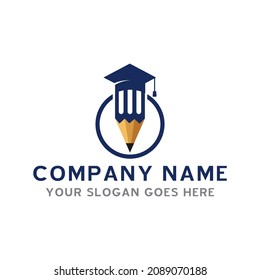 logotipo educativo, logotipo universitario, vector