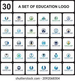 education logo , university logo vector