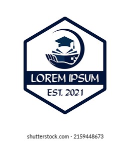 logotipo educativo, logotipo universitario, vector