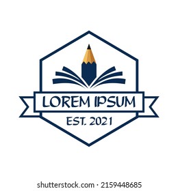 logotipo educativo, logotipo universitario, vector