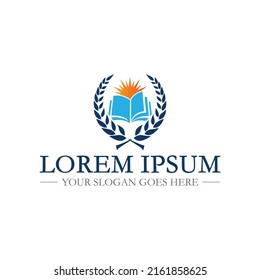 logotipo educativo, logotipo universitario, vector