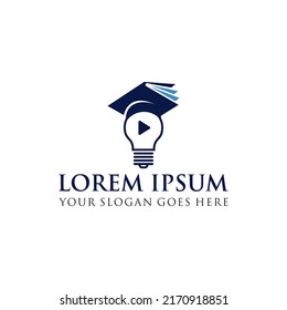 logotipo educativo, logotipo universitario, vector