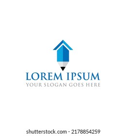 logotipo educativo, logotipo universitario, vector