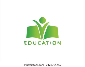 Plantilla de diseño vectorial del logotipo de educación,