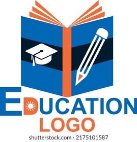 Education Logo Vector File. Modern Book logo With Education Symbol.