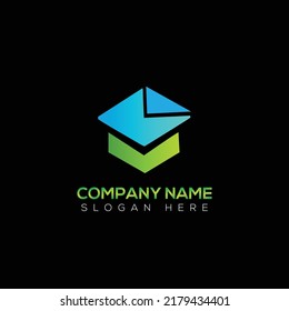 Education logo vector illustration design 
