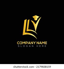 Education logo vector illustration design 