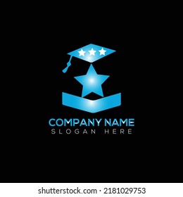 Education logo vector illustration design 