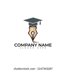 Education logo vector illustrator design