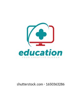 education logo, education logo vector, medic logo