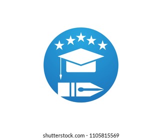 Education logo vector template