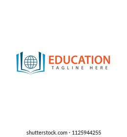 Education Logo Vector Template Design Illustration