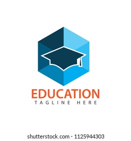 Education Logo Vector Template Design Illustration