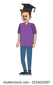 education man cartoon