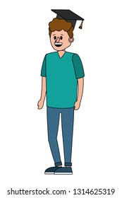 education man cartoon