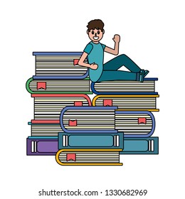 education man cartoon