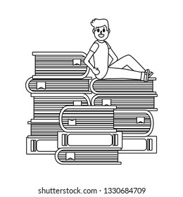 education man cartoon