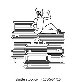 education man cartoon