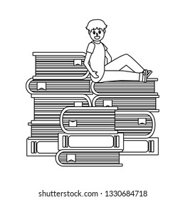 education man cartoon