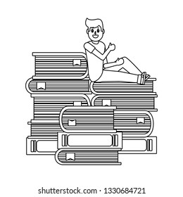 education man cartoon