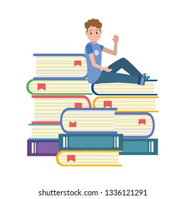 education man cartoon