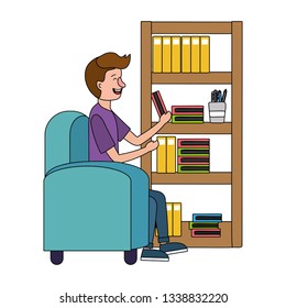 education man cartoon