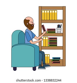 education man cartoon