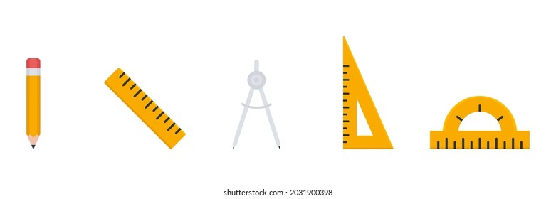 Compass Drawing Tool Flat PNG & SVG Design For T-Shirts