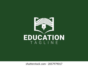 Education new logo and icon design template