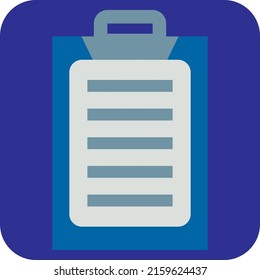 Notas educativas, ilustración, vector sobre fondo blanco.