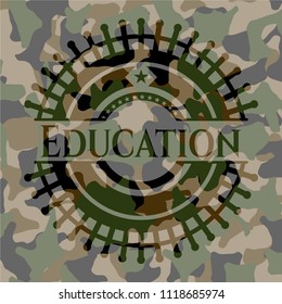 Education on camouflage pattern