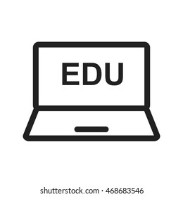 Education on Laptop