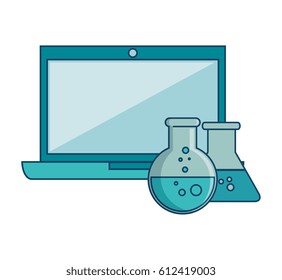 education online concept icons