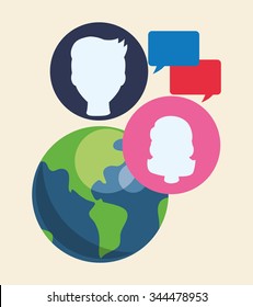 Education online or elearning theme design, vector illustration graphic