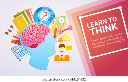 Ilustración de vectores planos de banners Web de Educación en línea