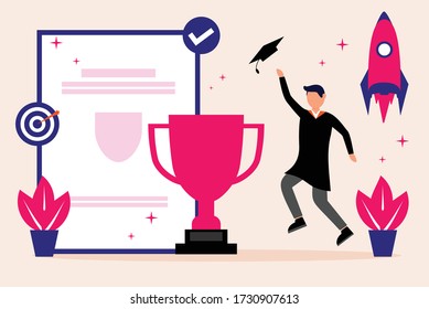 Educación, cursos de formación en línea Plano
